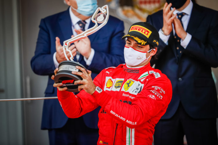 Carlos-Sainz-Podium-Monaco